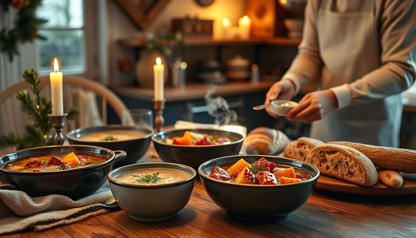 Measured baking ingredients prepared on a counter